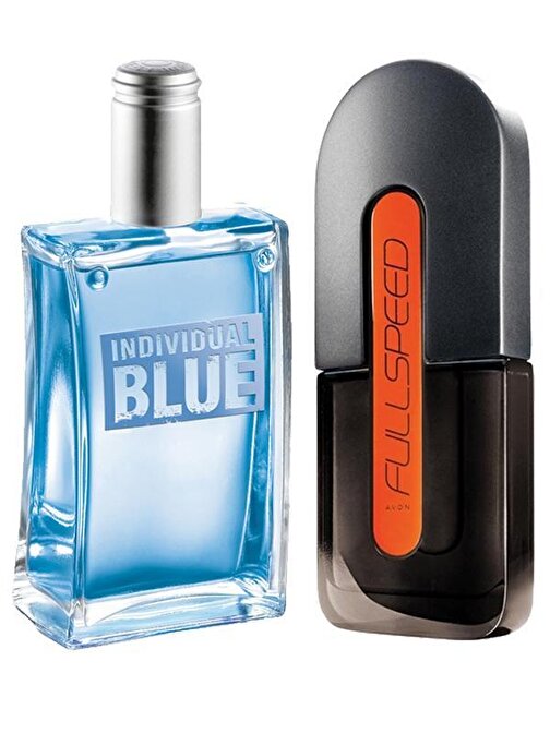 Avon Individual Blue ve Full Speed Erkek 2'li Parfüm Setleri