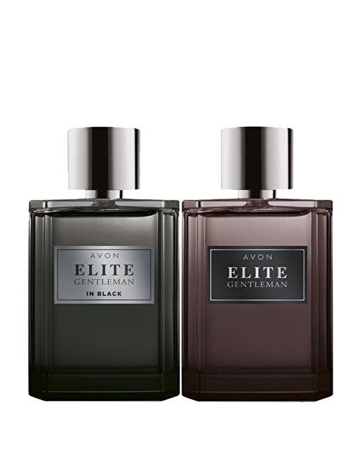 Avon Elite Gentleman ve Elite Gentleman in Black Erkek 2'li Parfüm Setleri