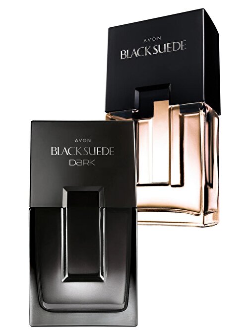 Avon Black Suede ve Black Suede Dark Erkek 2'li Parfüm Setleri