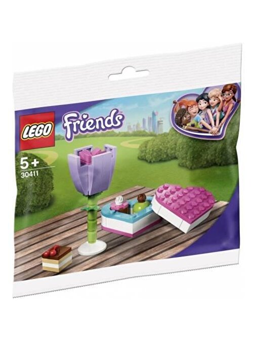 Lego Friends Chocolate Box and Flower 30411