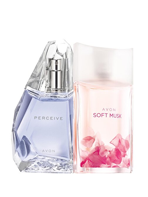 Avon Perceive ve Soft Musk Kadın 2'li Parfüm Setleri