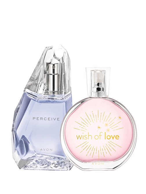 Avon Wish Of Love ve Perceive Kadın 2'li Parfüm Setleri