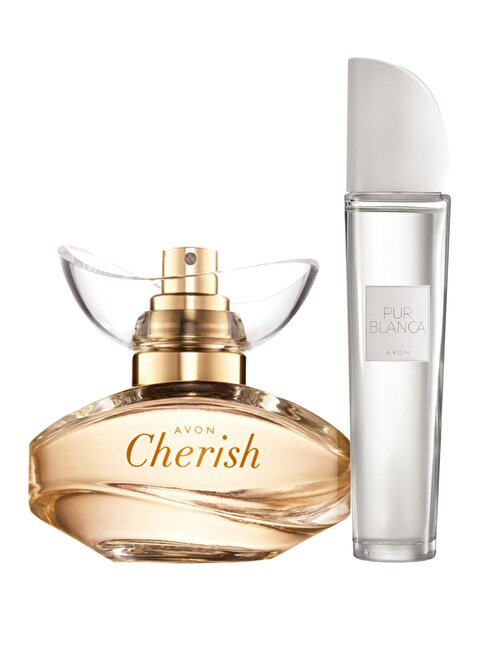Avon Pur Blanca ve Cherish Kadın 2'li Parfüm Setleri