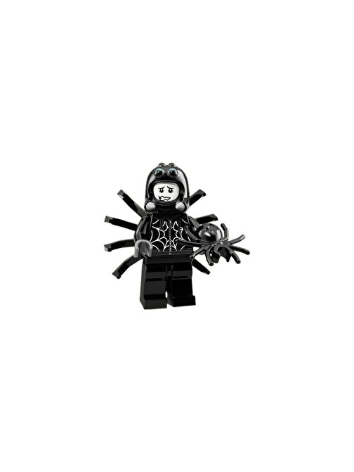 Lego 71021 Minifigure Series 18 - 9 Spider Suit Boy Minifigür Yaratıcı Bloklar 5 Parça Plastik Figür
