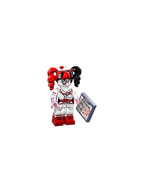 Lego Nurse Harley Quinn Minifigür Yaratıcı Bloklar 5 Parça Plastik Figür