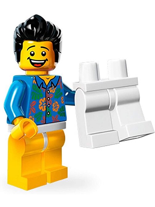 Lego Minifigür - Lego Movie Seri 1 Where are my Pants? Guy 71004