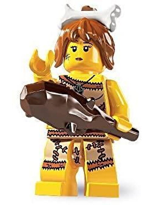 Lego Minifigür - Seri 5 CaveWoman 8805