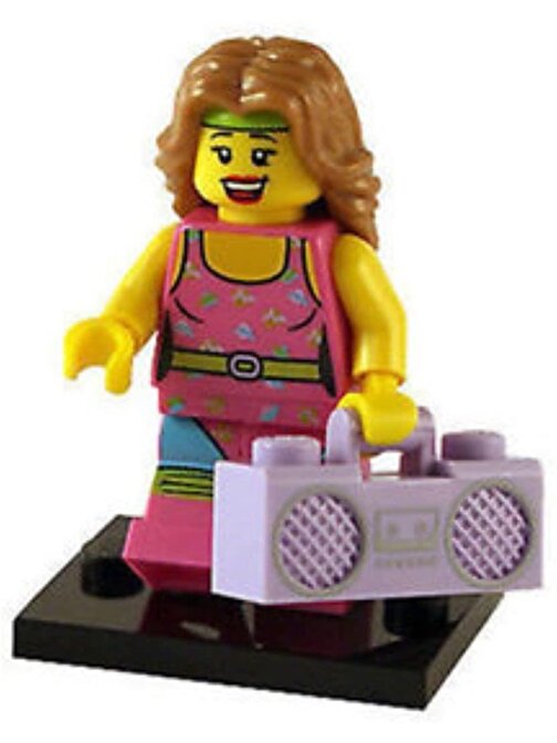 Lego Minifigür - Seri 5 Fitness Instructor 8805