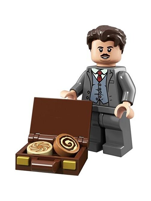Lego Minifigür Harry Potter Seri 1 - 71022 - Jacob Kowalski 5 Parça Plastik Figür