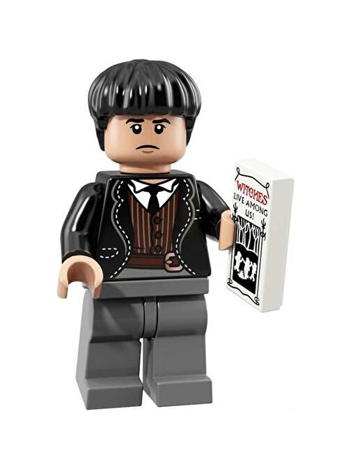 Lego Minifigür Harry Potter Seri 1 - 71022 - Credence Barebone 5 Parça Plastik Figür