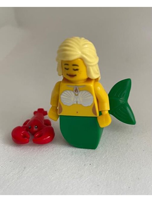 Lego Orjinal Minifigür Mermaid Yaratıcı Bloklar Parça Plastik Figür