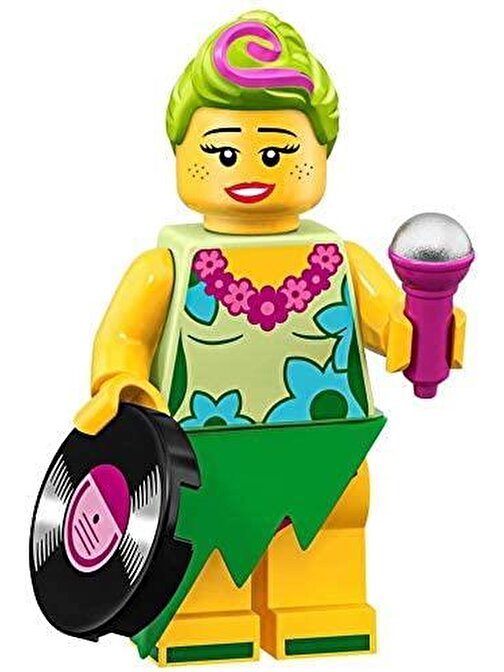 Lego Minifigür - Lego Movie 2 - 71023 - Hula Lula Plastik Figür