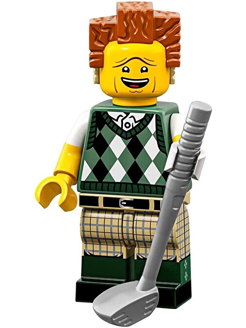Lego Minifigür - Lego Movie 2 Gone Golfin' President Business 71023
