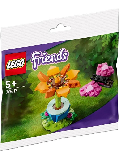 Lego Friends Yaratıcı Bloklar Parça Plastik çiçek