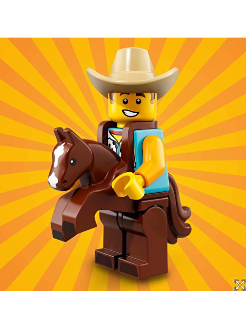 Lego Minifigure Series 18 - 15 Cowboy Costume Guy 71021