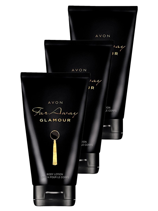 Avon Far Away Glamour Vücut Losyonu 150 ml Üçlü Set