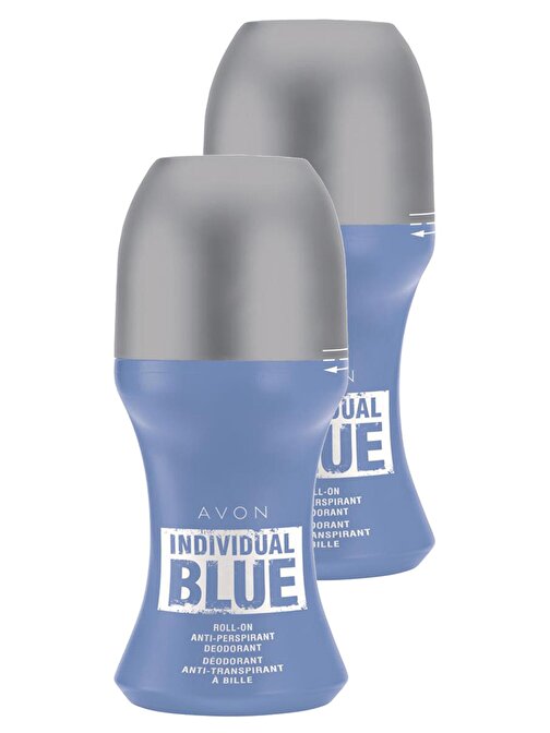Avon Individual Blue Erkek Rollon 50 Ml. İkili Set