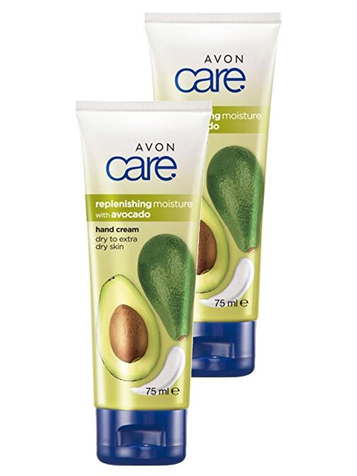 Avon Care Kuru Ciltler İçin Avokado Özlü El Krem 75 ml 2'li Set