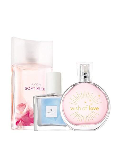 Avon Soft Musk Wish of Love Perceive Parfüm Setleri