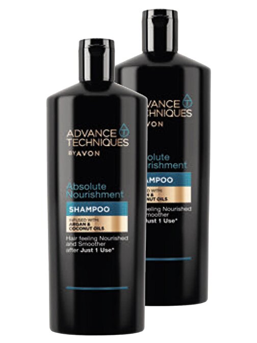 Avon Argan Yağı - Hindistan Cevizi Yağı İçeren Besleyici Şampuan 2 x 700 ml
