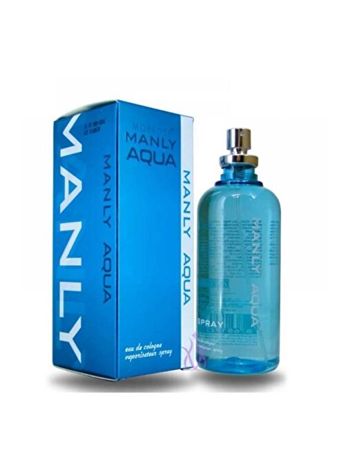 Manly Aqua EDC Akuatik Erkek Parfüm 125 ml 12 Adet