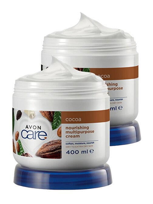 Avon Kakao Yağı Yüz El Ve Vücut Kremi 400 ml İkili Set
