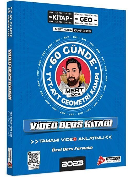 KR Akademi Yayınları TYT AYT Geometri Kampı Video Ders Kitabı Mert Hoca Yayınları