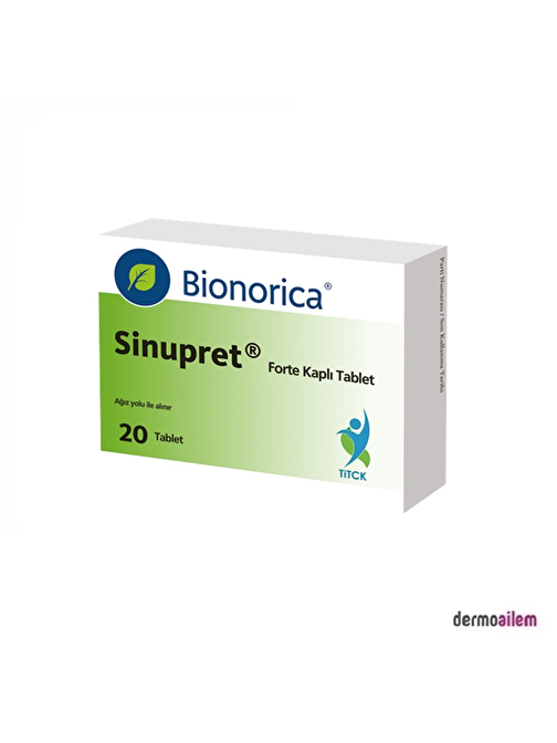 Bionorica Sinupret Fort 20 Tablet