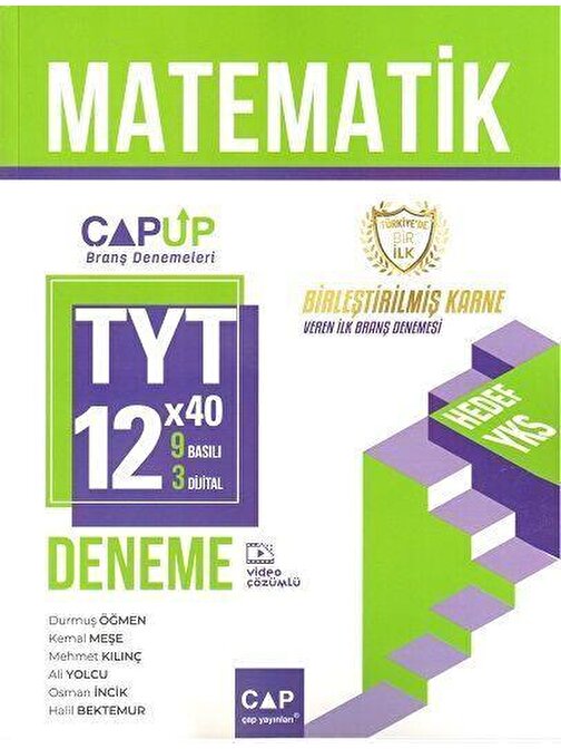 Tyt Matematik 9 X 3 Up Deneme Çap Yayınları