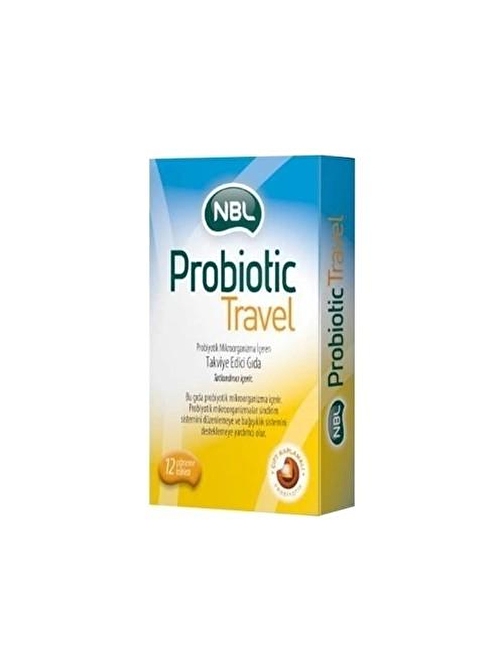 Nbl Probiyotik Travel Çiğneme 12 Tablet