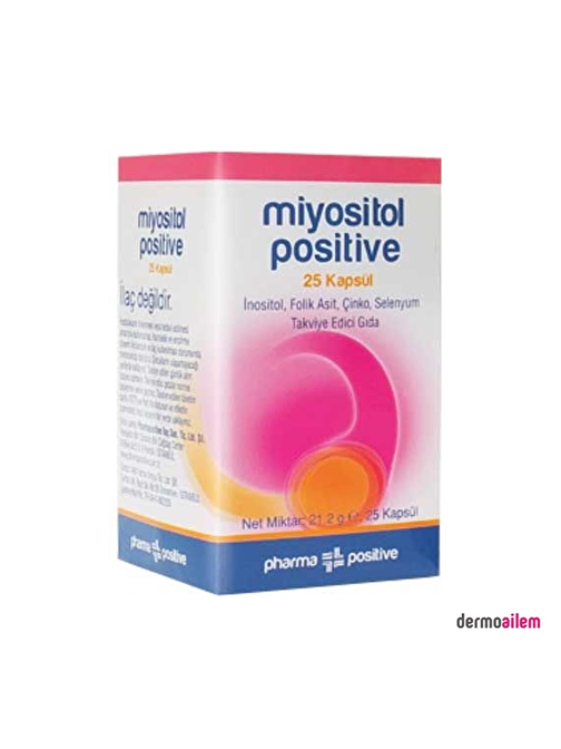 Pharma Positive Miyositol Positive 25 Kapsül