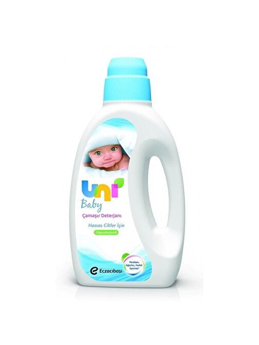 Uni Baby Parabensiz Doğal Aktif Sıvı Yenidoğan Bebek Deterjanı 1.5 lt
