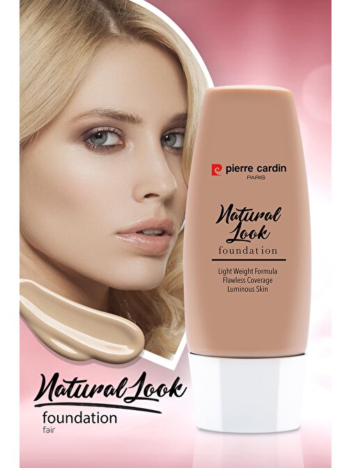 Pierre Cardin Natural Look Doğal Görünüm Veren Fondöten - Fair