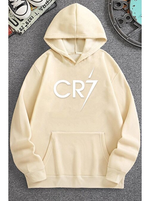 Unisex Cr7 Baskılı Sweatshirt