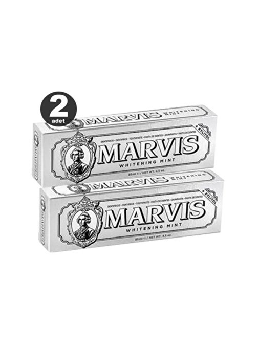 Marvis Whitening Mint Beyazlatıcı Diş Macunu 2 x 85 ml