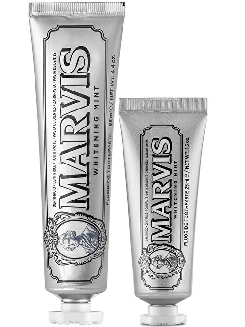 Marvis Whitening Mint Beyazlatıcı Diş Macunu 2'li 85 ml + 25 ml
