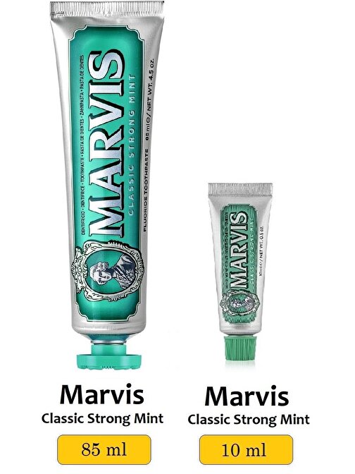 Marvis Classic Strong Mint Classic Strong Mint Diş Macunu 85 ml