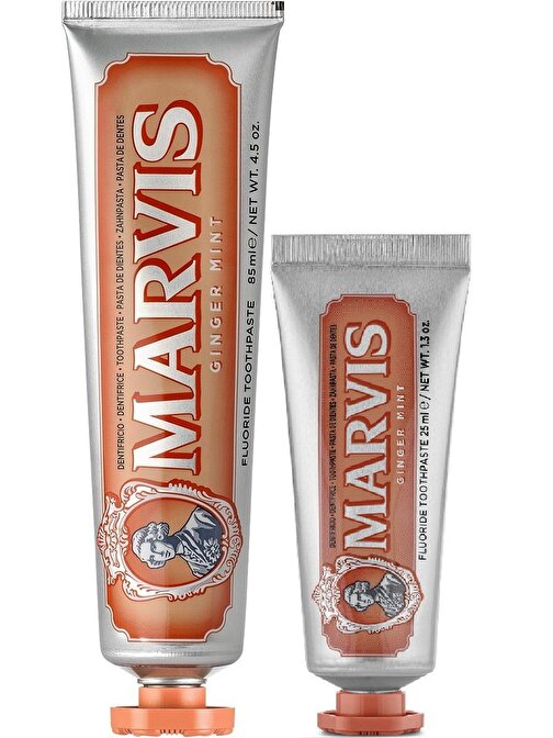 Marvis Ginger Mint Diş Macunu 2'li 85 ml + 25 ml