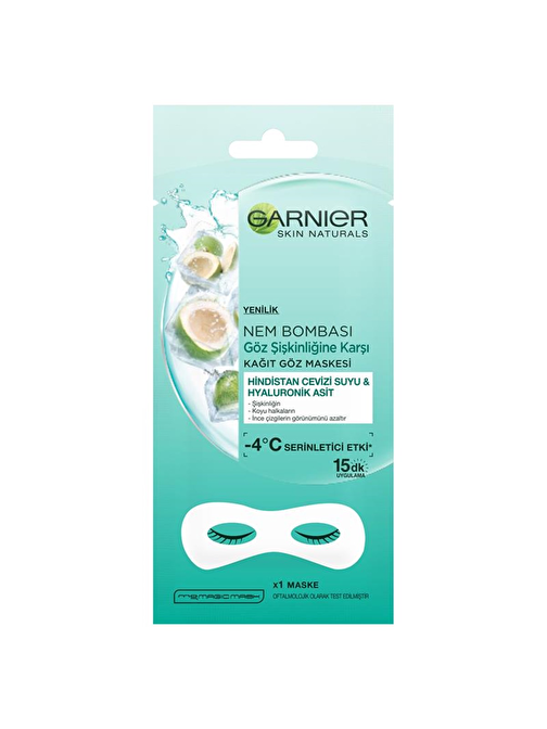 Garnier Göz Altı Torbalarına Karşı Kağıt Göz Maske