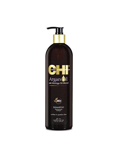 Chi Argan Oil Plus Moringa Oil Sülfatsız ve Parabensiz Şampuan 355ml