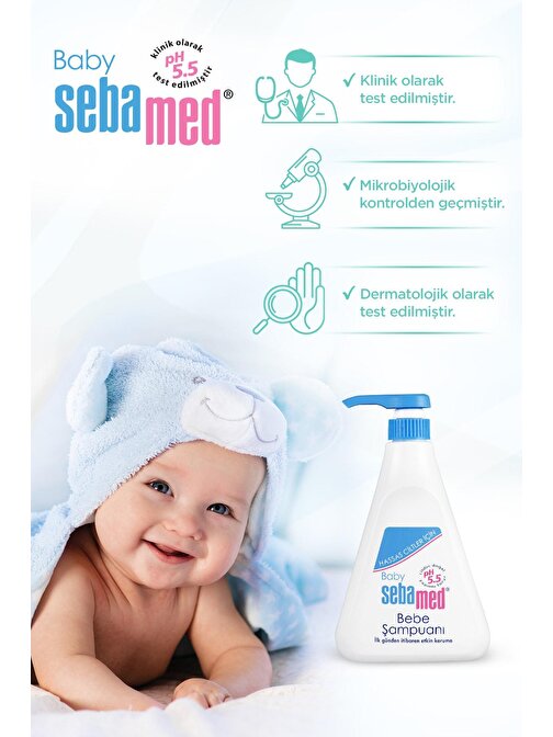 Sebamed Hassas Ciltler İçin Bebek Şampuanı 2 Adet 500 ml
