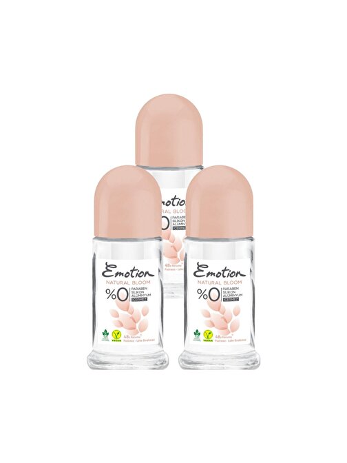 Emotion 512338-3 Natural Bloom Kadın Roll On Deodorant 2X150 Ml