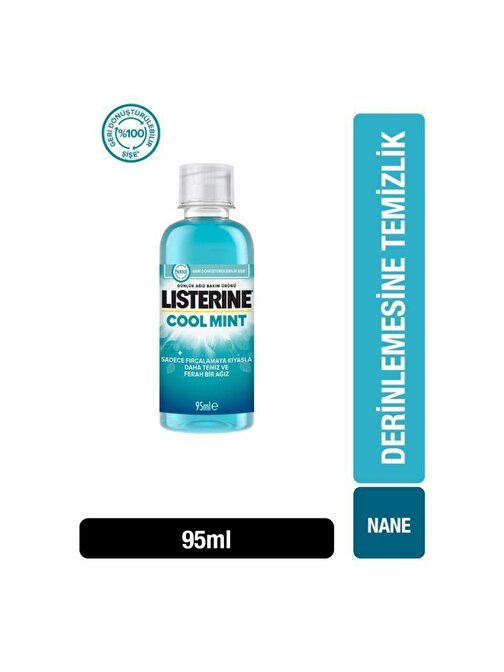 Listerine Cool Mint Ağız Bakım Suyu 95 ml