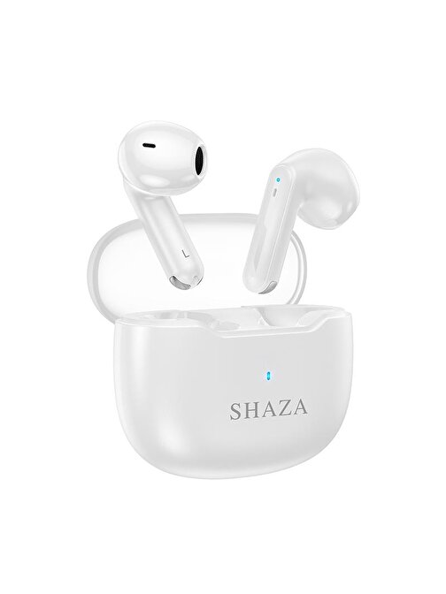 Shaza Air 7 Kablosuz Mikrofonlu Kulak İçi Bluetooth Kulaklık Beyaz