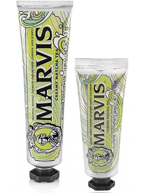 Marvis Creamy Matcha Tea Diş Macunu 75 ml + 25 ml