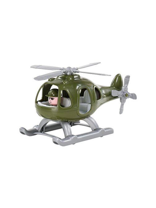 Polesıe Plastik Oyuncak Savaş Helikopteri Yeşil