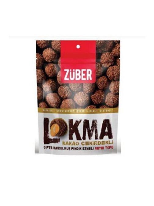 Züber Lokma Kakao Çekirdekli Çifte Kavrulmuş 96 gr