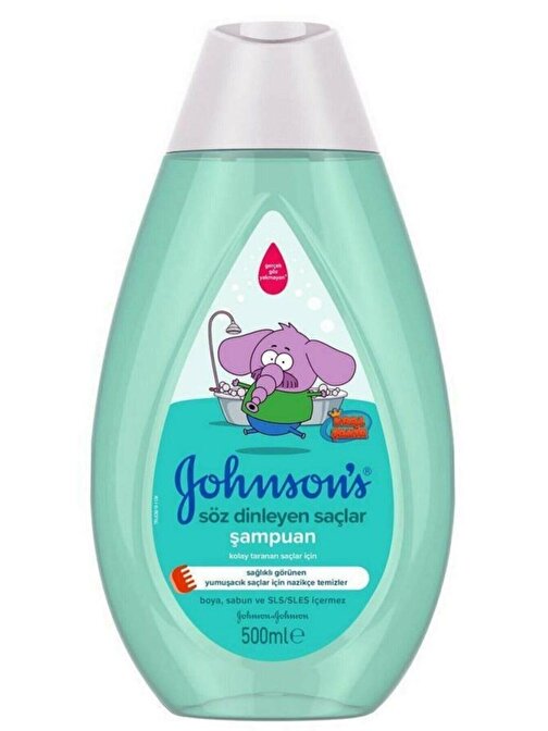 Johnson's Kral Şakir Söz Dinleyen Saçlar Günlük Kullanım İçin Bebek Şampuanı 500 ml