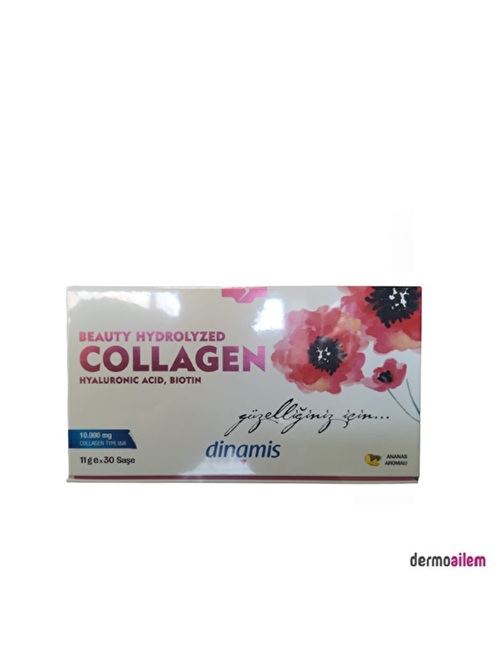 Dinamis Beauty Hydrolyzed Collagen 11 Gr 30 Şase