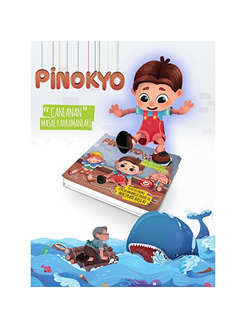 Molie Pinokyo 4D Canlanan Bebek Masal Kitabı